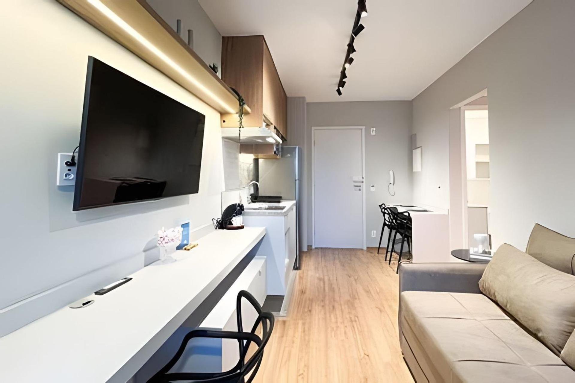 Apartamento Apto 805 Completo Em Moema | A/c, Wi-fi E Jacuzzi. *